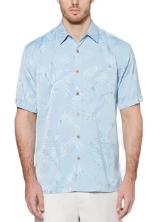 Cubavera Men's Two Tone Tropical Button Down Shirt