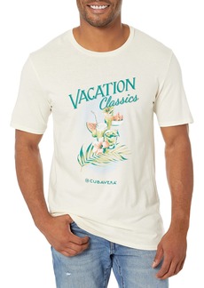 Cubavera Men's Vacation Classics Short Sleeve Tee Shirt