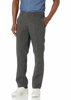 Cubavera Men's Collection Mini Stripe Linen Pant