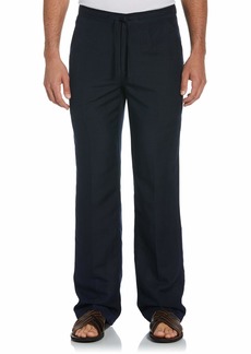 Cubavera Men's Linen-Blend Pants with Drawstring (Size Small-5X Big & Tall)  Large/30 Inseam