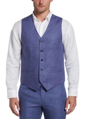 Cubavera Plus Delave Mens Slub Sleeveless Suit Vest