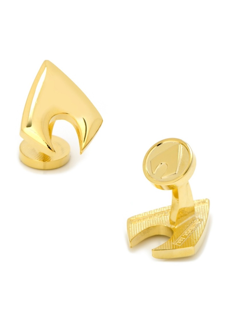 Cufflinks Inc. Aqua man Cufflinks - Gold