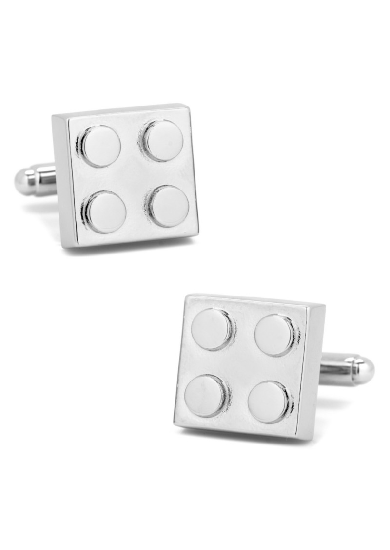 Cufflinks Inc. Building Block Cufflinks - Silver