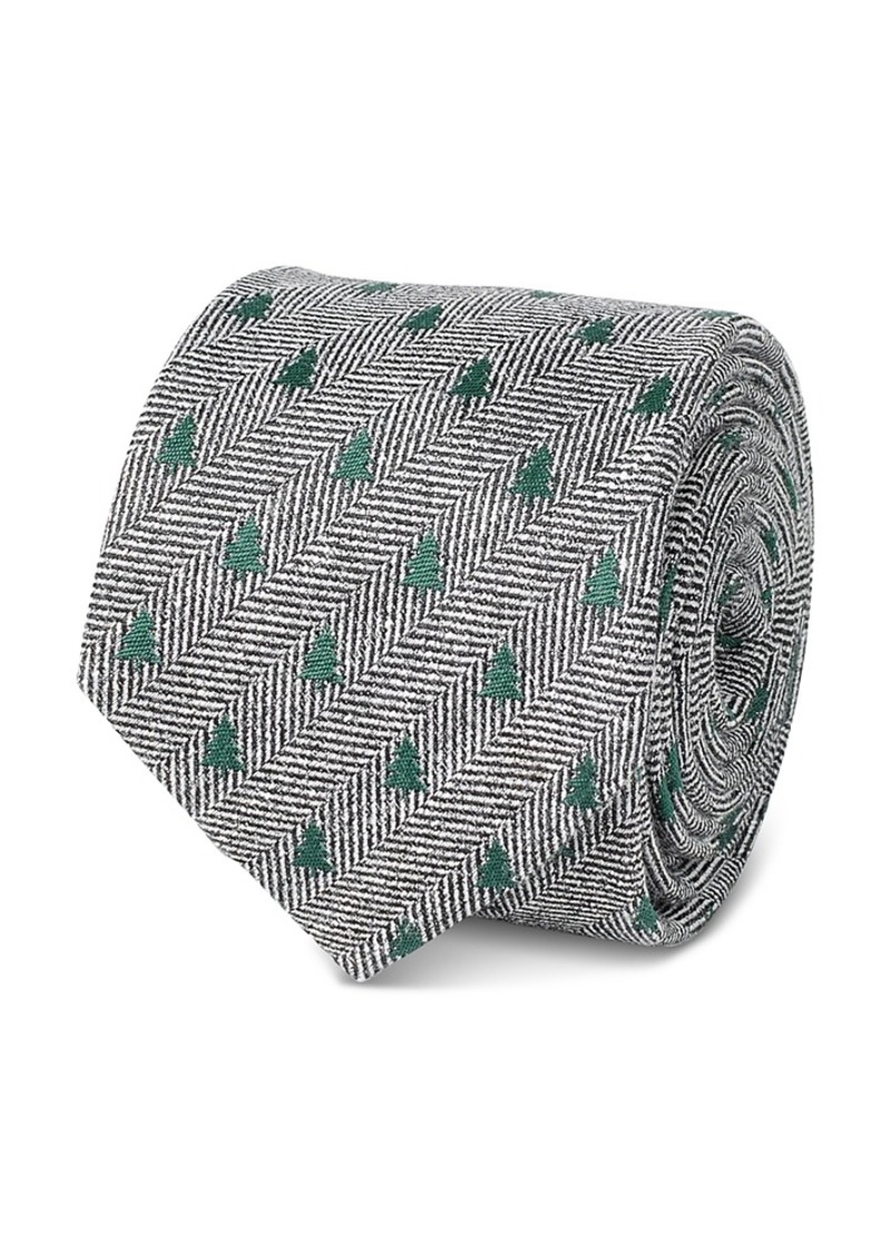 Cufflinks Inc. Cufflinks Inc Holiday Tree Herringbone Silk Tie