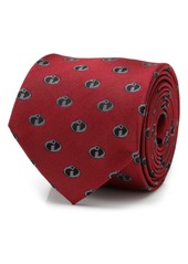 Cufflinks Inc. Cufflinks, Inc. The Incredibles Logo Red Silk Tie