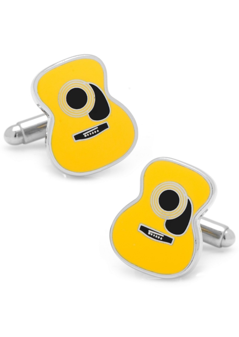 Cufflinks Inc. Guitar Cufflinks - Yellow