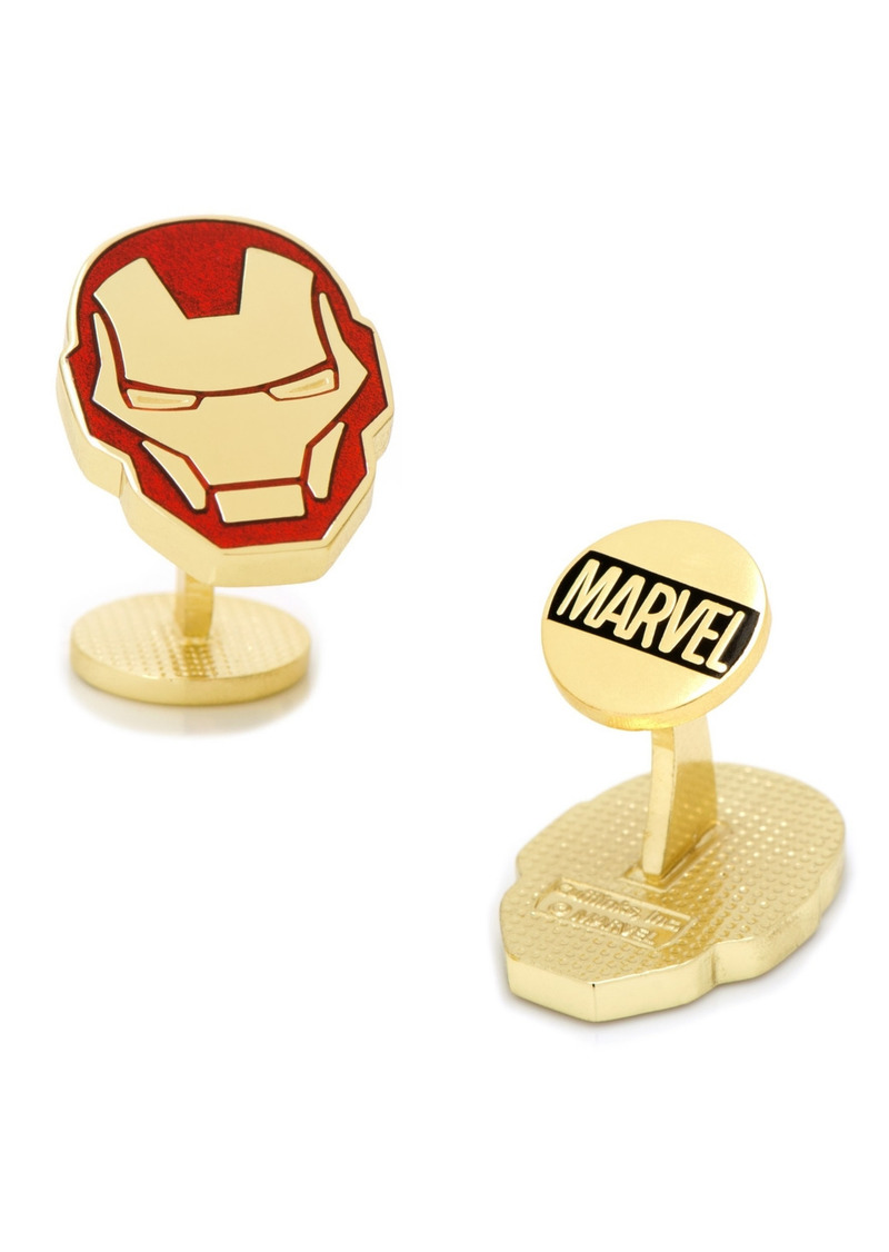 Cufflinks Inc. Iron Man Helmet Cufflinks - Gold