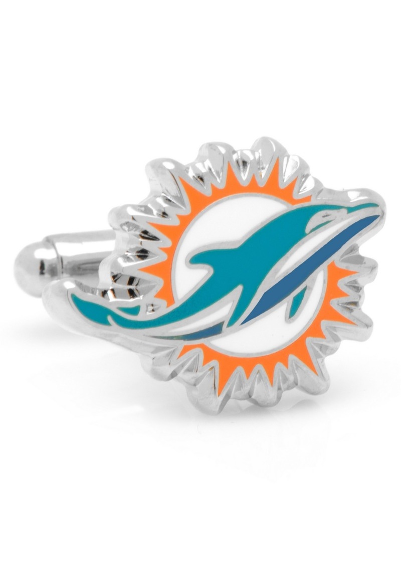 Cufflinks Inc. Miami Dolphins Cufflinks - Turquoise