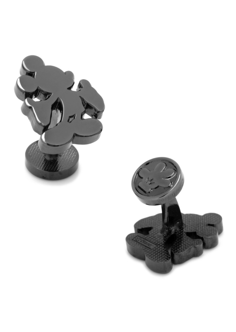 Cufflinks Inc. Mickey Mouse Silhouette Cufflinks - Black