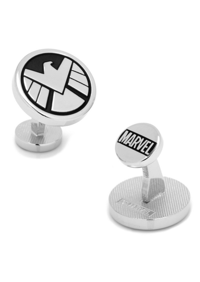 Cufflinks Inc. S.h.i.e.l.d. Cufflinks - Silver