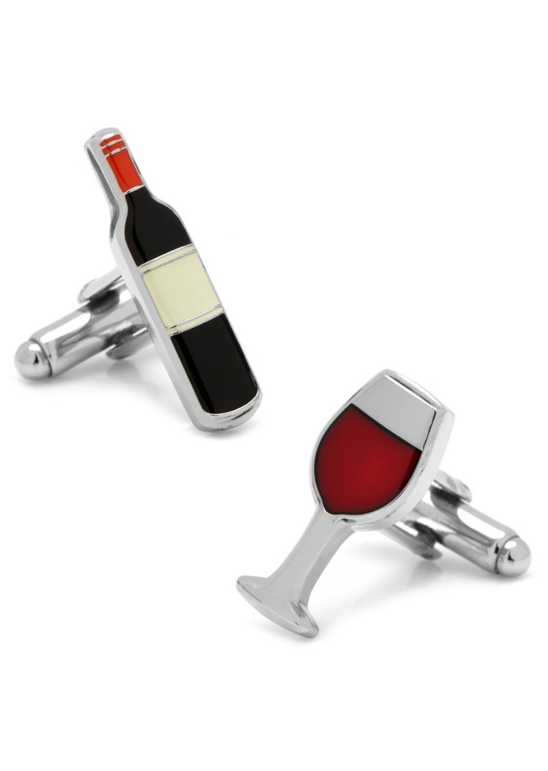 Cufflinks Inc. Wine and Bottle Cufflinks - Multi