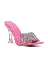 Cult Gaia 120mm crystal-embellished open-toe mules