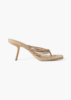 Cult Gaia - Emmy leather sandals - Neutral - EU 36