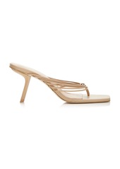 Cult Gaia - Emmy Leather Sandals - Tan - IT 40 - Moda Operandi