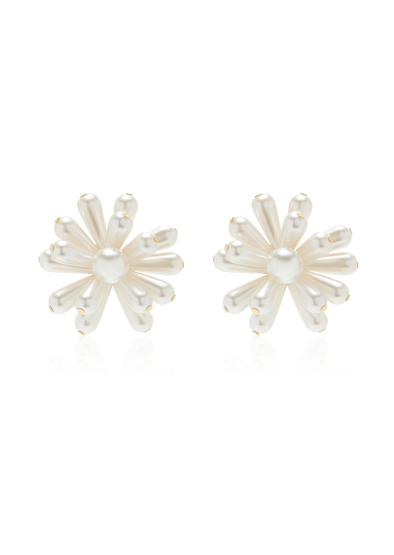 Cult Gaia - Jules Pearl Earrings - White - OS - Moda Operandi - Gifts For Her