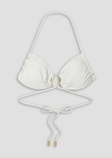 Cult Gaia - Liana embellished bikini top - White - XL