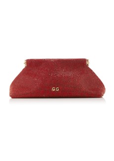 Cult Gaia - Lillia Mini Crystal-Beaded Clutch - Red - OS - Moda Operandi