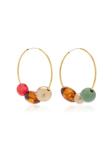 Cult Gaia - Merida Beaded Gold-Tone Earrings - Multi - OS - Moda Operandi - Gifts For Her