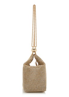 Cult Gaia - Rue Crystal Mesh Mini Bag - Gold - OS - Moda Operandi