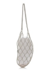 Cult Gaia - Tallulah Crystal-Embellished Acrylic-Shell Clutch - White - OS - Moda Operandi