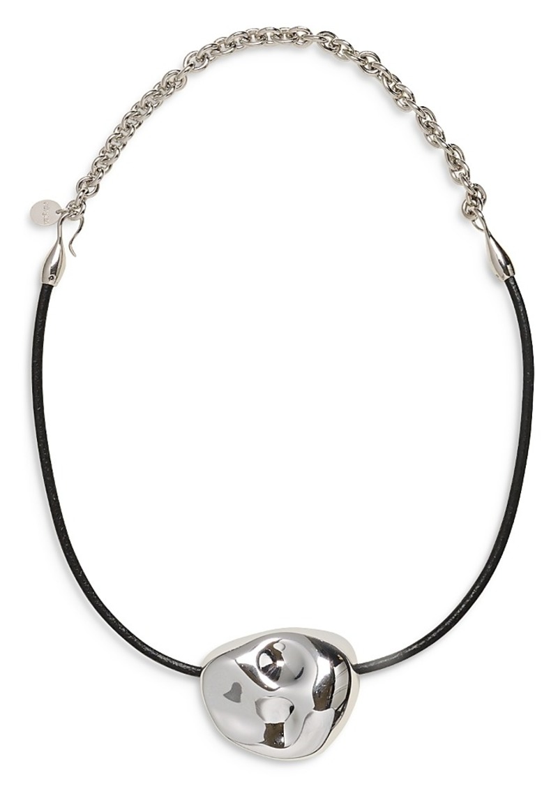 Cult Gaia Cleo Pendant Choker Necklace, 16.75