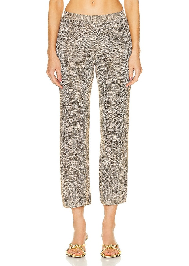 Cult Gaia Lawena Fit To Flare Knit Pant