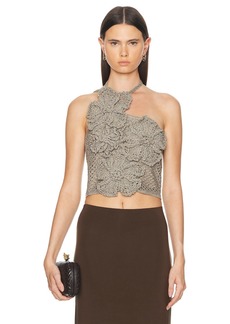 Cult Gaia Nazanin Crochet Top