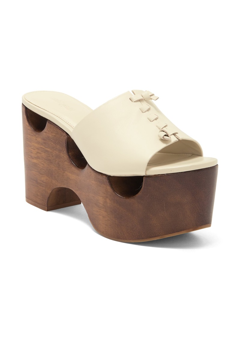 Cult Gaia Shelby Platform Sandal in Off White at Nordstrom Rack