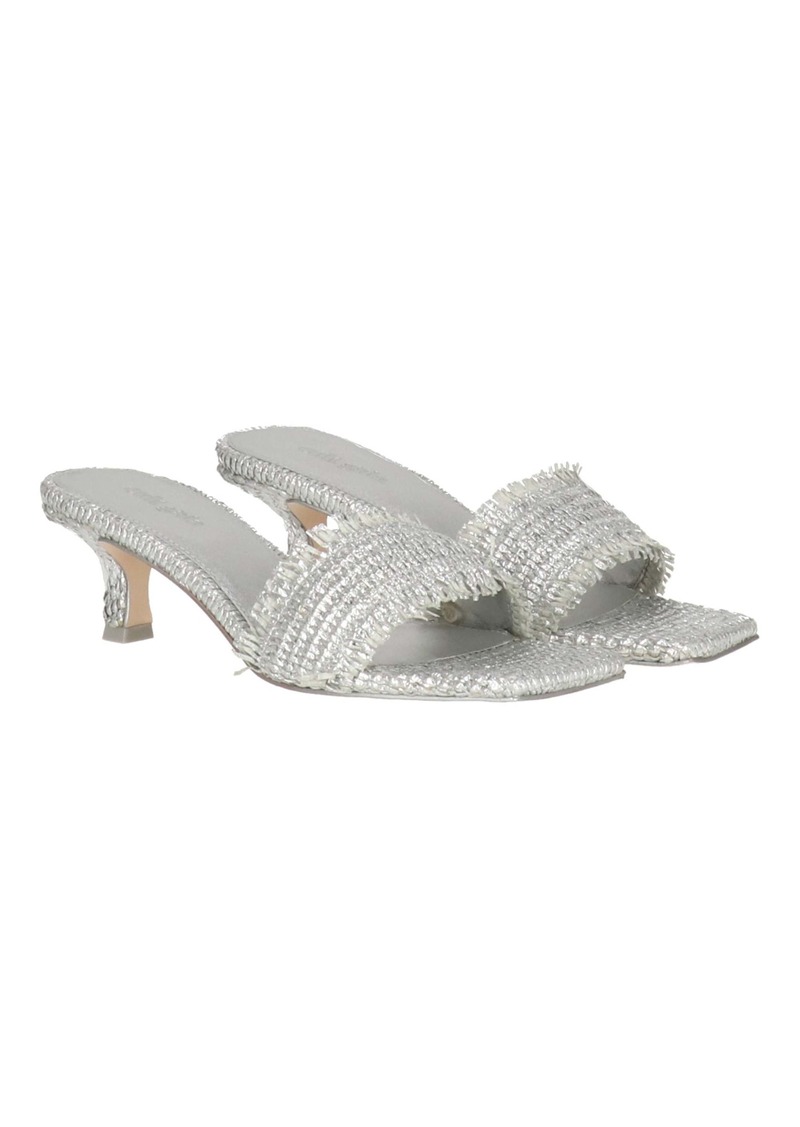 Cult Gaia Womens Silver Mule