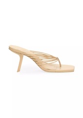 Cult Gaia Emmy 80MM Leather Sandals