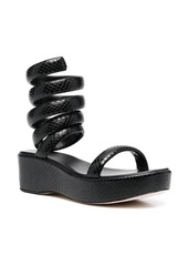 Cult Gaia Gabi spiral strap sandals