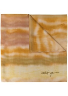 Cult Gaia Gaias tie-dye silk scarf