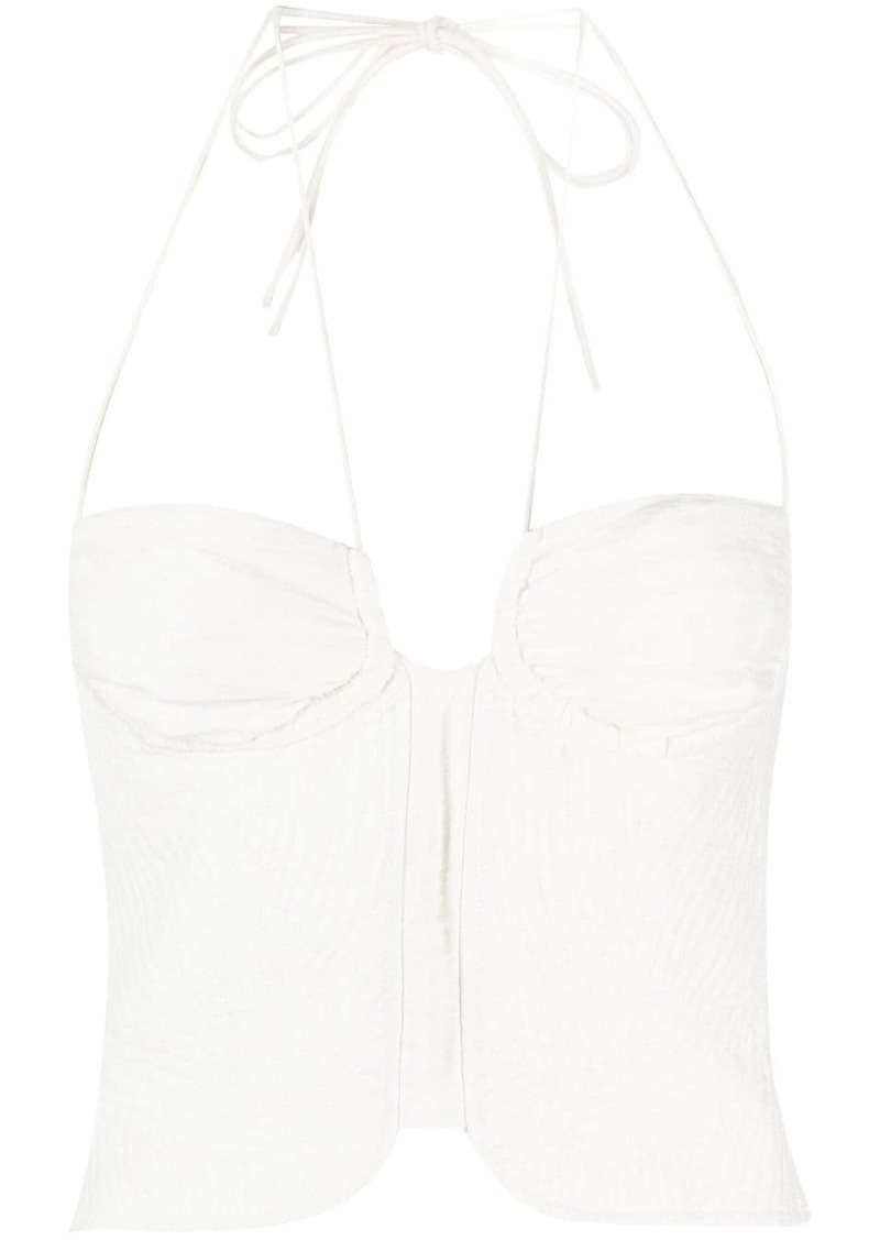 Cult Gaia Habana corset top