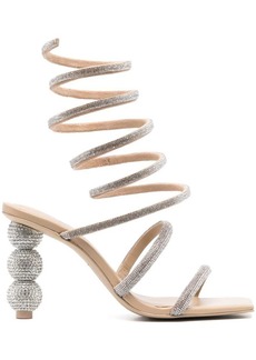 Cult Gaia Lislie spiral-design 102mm sandals