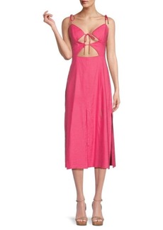 Cult Gaia Liv Cut Out Midi Dress