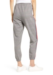 cupcakes and cashmere Stella Check Jogger Pants