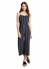 cupcakes and cashmere Women's Avery Jumpsuit with Ruffle Hem