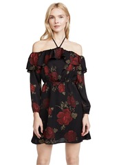 cupcakes and cashmere Women's Boden Printed Off The Shoulder Dress