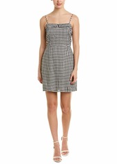 cupcakes and cashmere Women's Eddie Gingham Dress with Shoulder Ties