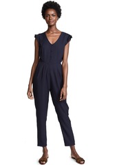 cupcakes and cashmere Women's Janeen Flutter Sleeve Jumpsuit