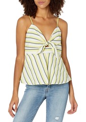 cupcakes and cashmere Women's kerria Yarn Dyed Stripe Tank