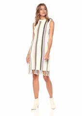 cupcakes and cashmere Women's Leandra Striped Sweater Dress