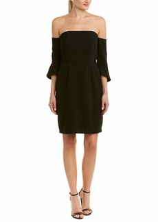 cupcakes and cashmere Women's Lexy Off The Shoulder Dress w/Bell Sleeve