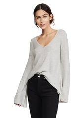 cupcakes and cashmere Women's Marylee Cashmere V-Neck Sweater
