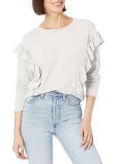 cupcakes and cashmere Women's Primrose Knit Long Sleeve Heather ash