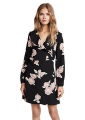 cupcakes and cashmere Women's Zora Floral Printed Wrap Dress