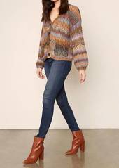 cupcakes and cashmere Helena Cardigan Sweater in Multi