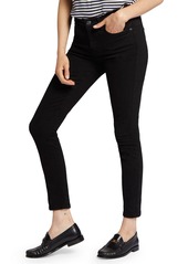 Current/Elliott The Stiletto Ankle Cut Jeans in Noir at Nordstrom Rack