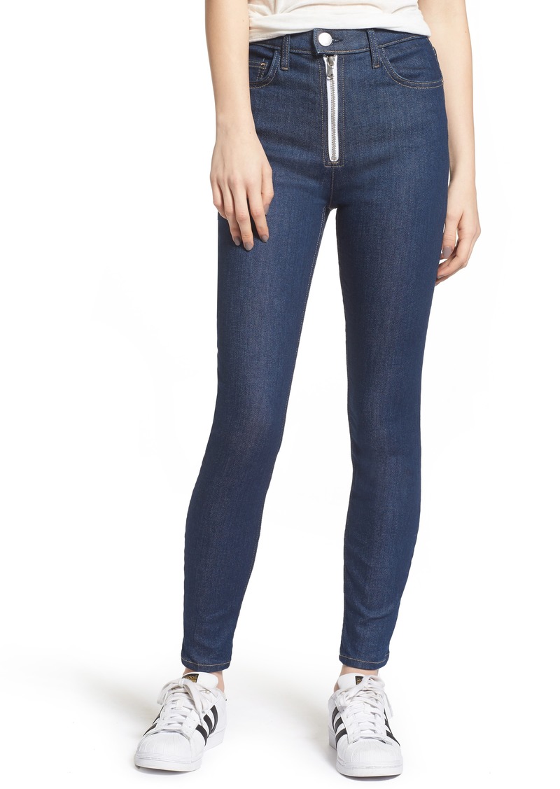 ultra high waist skinny jeans