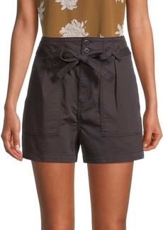 Current/Elliott The Badgley Belted Waist Shorts